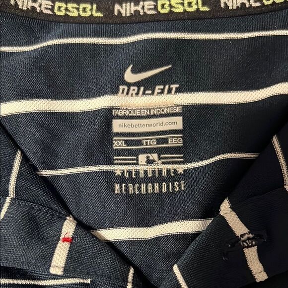 Nike Boston Red Soz Blue and White Polo Shirt - Picture 2 of 6